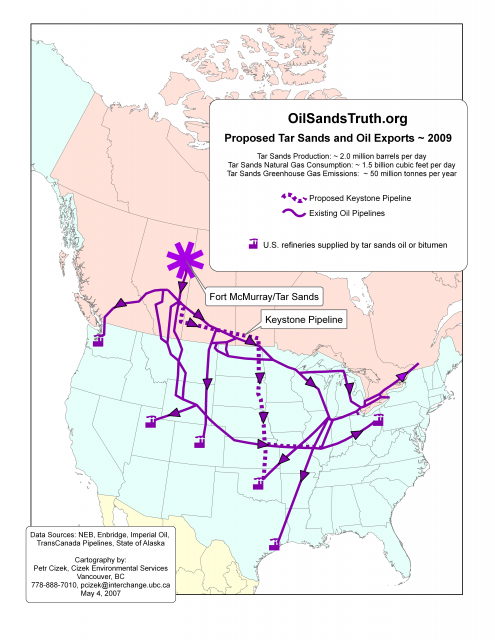 2009 Proposed Pipelines